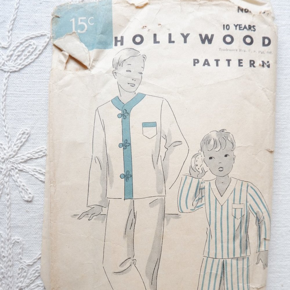 30s Pajamas Pattern
